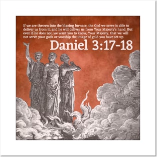 Daniel 3:17-18 Posters and Art